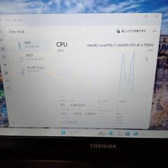 16  東芝 core i7 2世代 Windows11 microsoft office2021 の画像