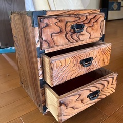 【無料であげます】小引き出し　3段　