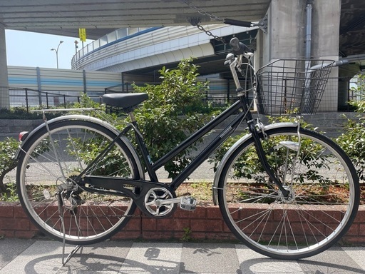 🔵中古車🔵 前タイヤ新品✨シティーサイクル27インチSHIMANO 🔵中古車🔵 前タイヤ新品✨シティーサイクル27インチSHIMANO