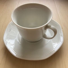 コーヒーカップとソーサー　二つセット
