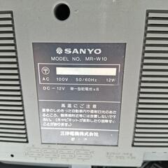 Old！SANYO！サンヨー！懐かしい！ダブルラジカセ！MR-W10(銀)

の画像