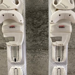 スキー板　調整ビンディング　128㎝の画像