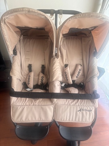 値下げ中！！美品✨エアバギー　ココダブル　ベビーカー