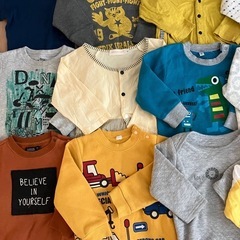 COMME CA ISMなど 男の子🦖🦉🚗 子供服 90センチ 長袖の画像