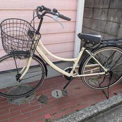 自転車 白 