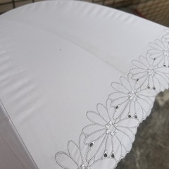 日傘 長傘  ベージュ の画像