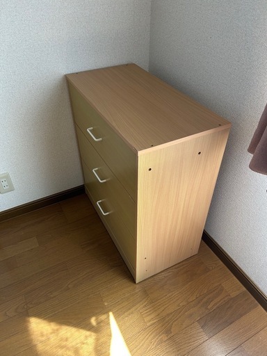 収納家具 3段チェスト