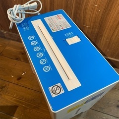 アイリスオーヤマ　ペーパーシュレッダー k5hu ブルー　の画像