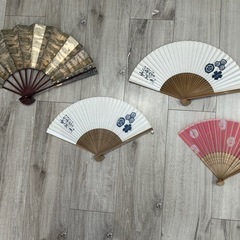 扇子4セットの画像