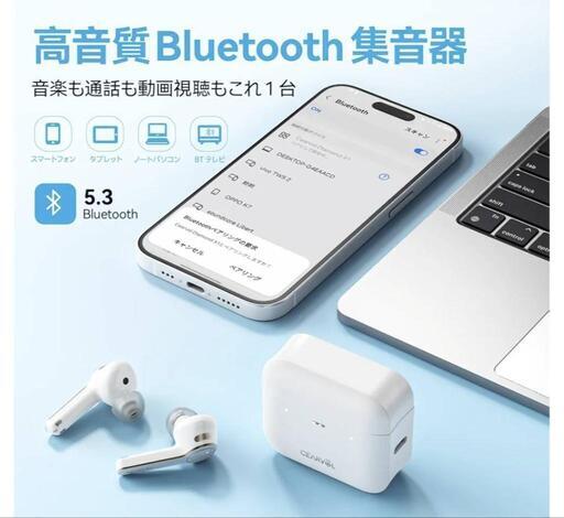 集音器 Bluetooth 高齢者向け ワイヤレスイヤホン 高速充電 通話