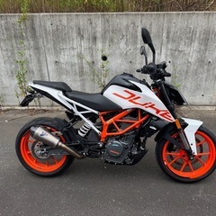 KTM DUKE390 3700キロ 車検付の画像
