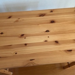 無印　折りたたみデスクの画像