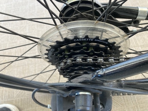 【期間限定価格】　ベロスター　2022　Panasonic 電動アシスト自転車　スポーツタイプ　クロスバイク　黒　ブラック
