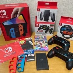 【お値下げ可・豪華セット】Nintendo Switch 有機E...