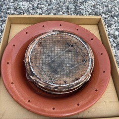 ろばた焼き器 土製 BBQ用の画像