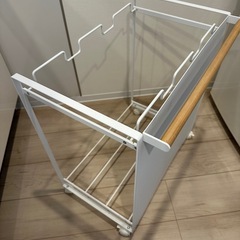 【引き渡し予定済み】tower(タワー) ゴミ箱　目隠しダストワゴンの画像