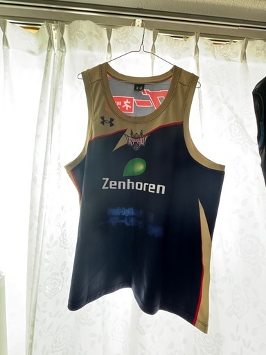 琉球ゴールデンキングス3rdユニフォーム・ネイビーカラー松脇