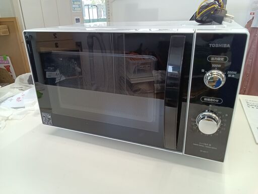 ★ジモティ割あり★ TOSHIBA 電子レンジ ER-SM17  ２１年 動作確認／クリーニング済み TC1064 ☆ジモティ割あり☆ 東芝 電子レンジ ER-SM17 21年製 動作確認