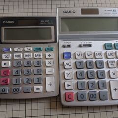 CASIO カシオ 電卓 2点セット
