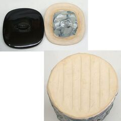 茶道具　京焼 清水焼 藤平正文 水指　口径10.5 高さ14　焼き物 古美術 アンティーク　☆ PayPay(ペイペイ)決済可能 ☆ 札幌市 豊平区 平岸 平岸店の画像