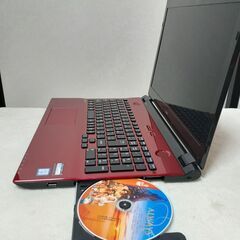 【お取引中です】綺麗なクリスタルレッド　NEC　15インチ　core i5　8GB　SSD　カメラ　Wi-Fi　Bluetooth　ブルーレイ　テンキー　Microsoft Office2021　Windows11の画像