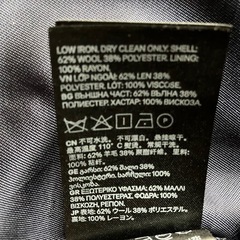 H&M メンズ　ジャケット‼️ウール62% Lサイズ位です‼️の画像
