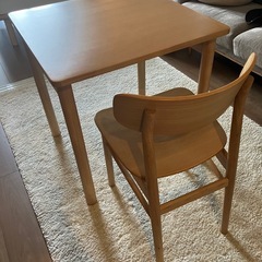無印良品　
テーブル・チェア の画像