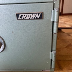 耐火性金庫　ダイヤル式CROWN s51年製の画像