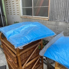②ブルーシート3.6m×5.4m
