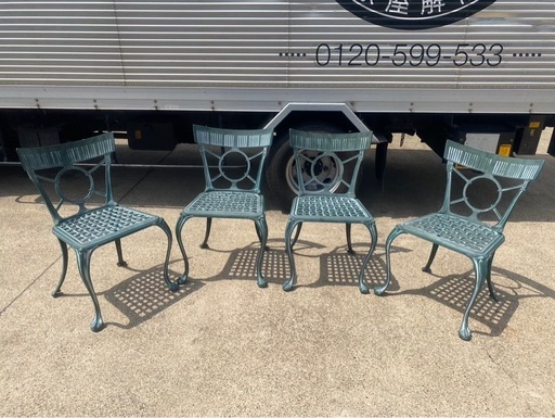 イノバ クレタ ガーデンチェア 4脚セット（innova KRETA Chair