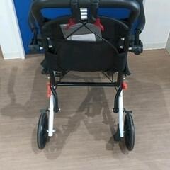 0419-274 コンパクト折りたたみ車いすの画像