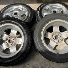 【引取限定】BMW MINIバリ山タイヤ＋純正ホイール4本セットPCD120 5.5Jオフセット45☆175/65/R15 ピレリPIRELLI☆アクア☆ヴィッツ☆ヤリス☆パッソ☆ルーミーの画像