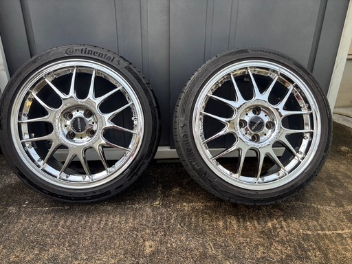 レグザス17インチクロームメッキBBS風