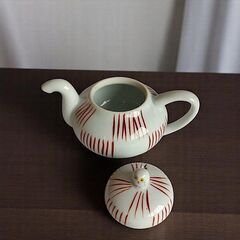 有田焼　伸山窯　醤油さし　蓋にフクロウの画像