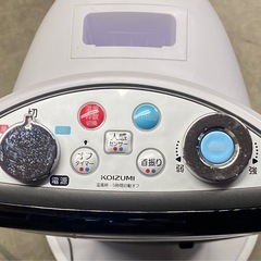 ◎ コイズミ　送風機能付きファンヒーター　ホット＆クール KHF-1225 リモコン付き　2022年製  動作確認済みの画像