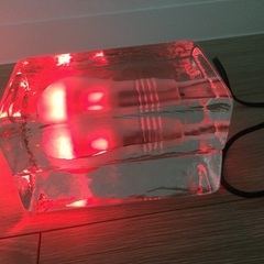 値下げ　ストックホルム　デザインハウス　ブロックランプ　間接照明　箱　電球付の画像