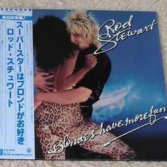 ロッド・スチュワート  スーパースターはブロンドがお好き　【LP】