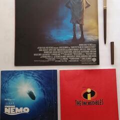 ハリー・ポッター　秘密の部屋　杖　ボールペン　魔法の杖　パンフレット　ニモ　Mr.インクレディブルの画像