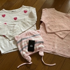 女の子　子ども服セット➕ぐんぐん2箱付きの画像