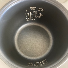 炊飯器 YAMAZEN 3合だき 22年製 kjf-300の画像