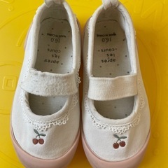 【受け渡し予定者決定済】女の子　上靴16・17センチセットの画像