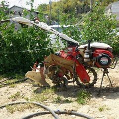 農機具　耕運機　ヤンマー　一輪管理機　5.8ｐｓ 中耕　除草　畝たて　土寄せの画像