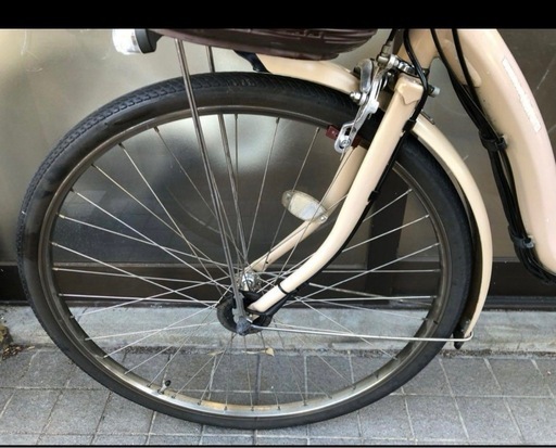【26】電動自転車 YAMAHA PAS Natura ベージュ SOLD OUT】電動自転車 ヤマハ PAS Natura 26インチ 6.6Ah