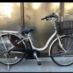 電動自転車　YAMAHA　PASナチュラ　26インチ　ベージュ
