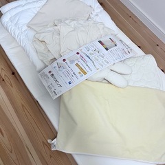 西川リビング　ベビーふとん7点セットの画像