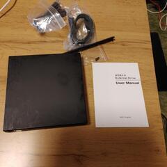 USB接続外付けDVD/CDドライブケースキット