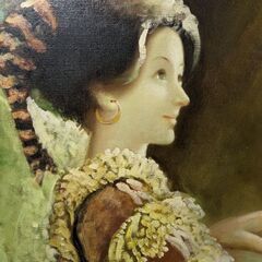 肖像画　油彩の画像