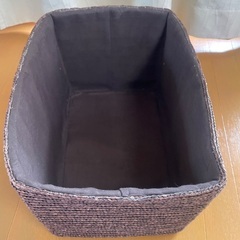 大きなカゴ、おまけで紙袋付き！の画像