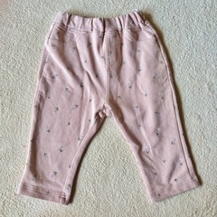 ベビー キッズ パンツ 花柄 ピンク 90