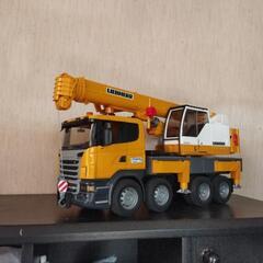 SCANIA  LIEBHERR 12輪、1段、2段クレーン